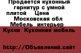 Продается кухонный гарнитур с умной плитой  › Цена ­ 43 000 - Московская обл. Мебель, интерьер » Кухни. Кухонная мебель   